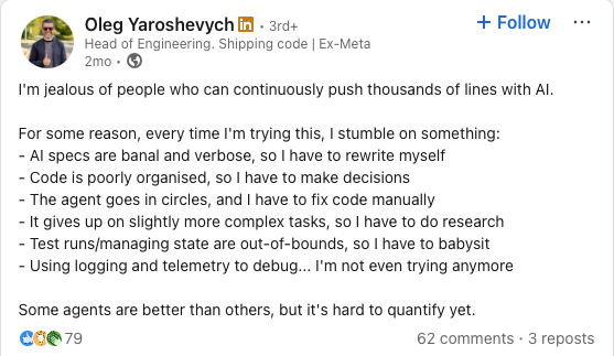 AI is hard to quantify