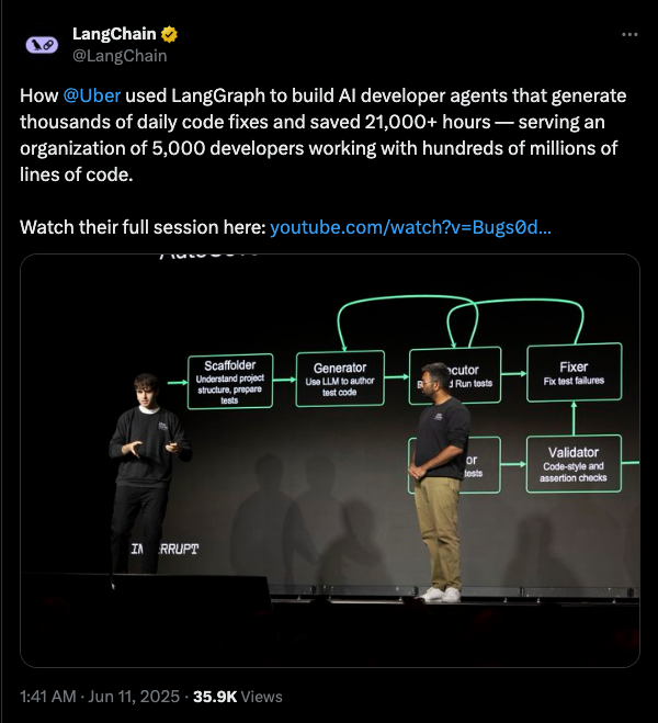 How Uber built an AI Agent that saved 21000 developer hours